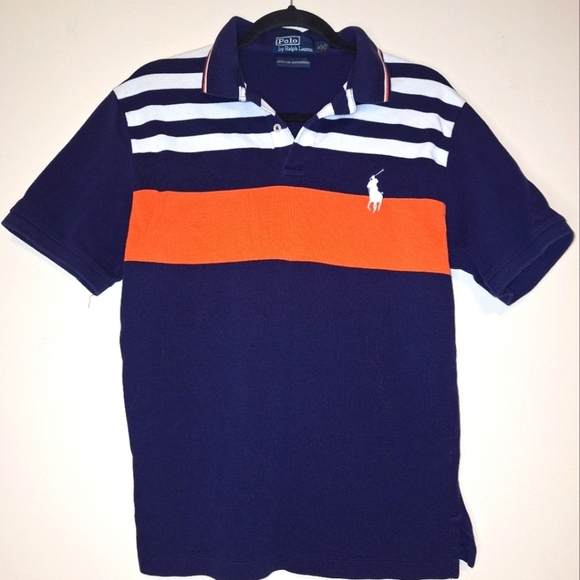 A Polo Ralph Lauren men's short sleeve shirt in a size medium.  EUC. 100% Cotton - Picture 1 of 6